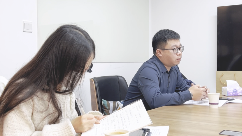王凯教授带领团队在盛安德调研